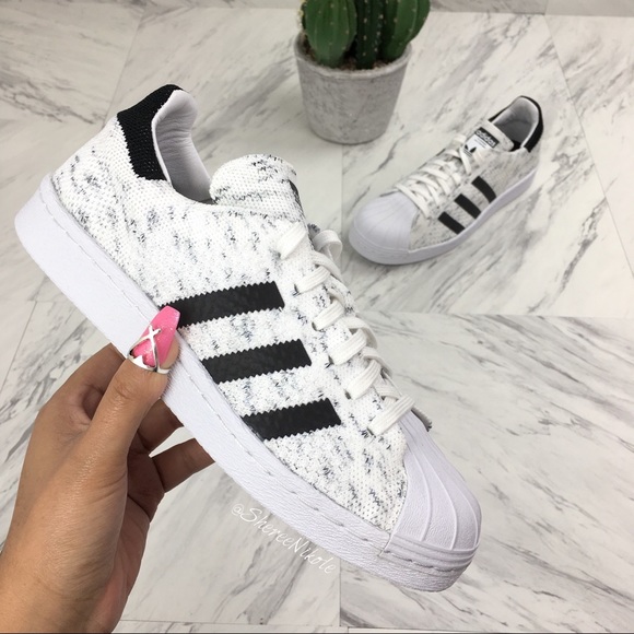 adidas Shoes - ADIDAS Shoes Primeknit Black White